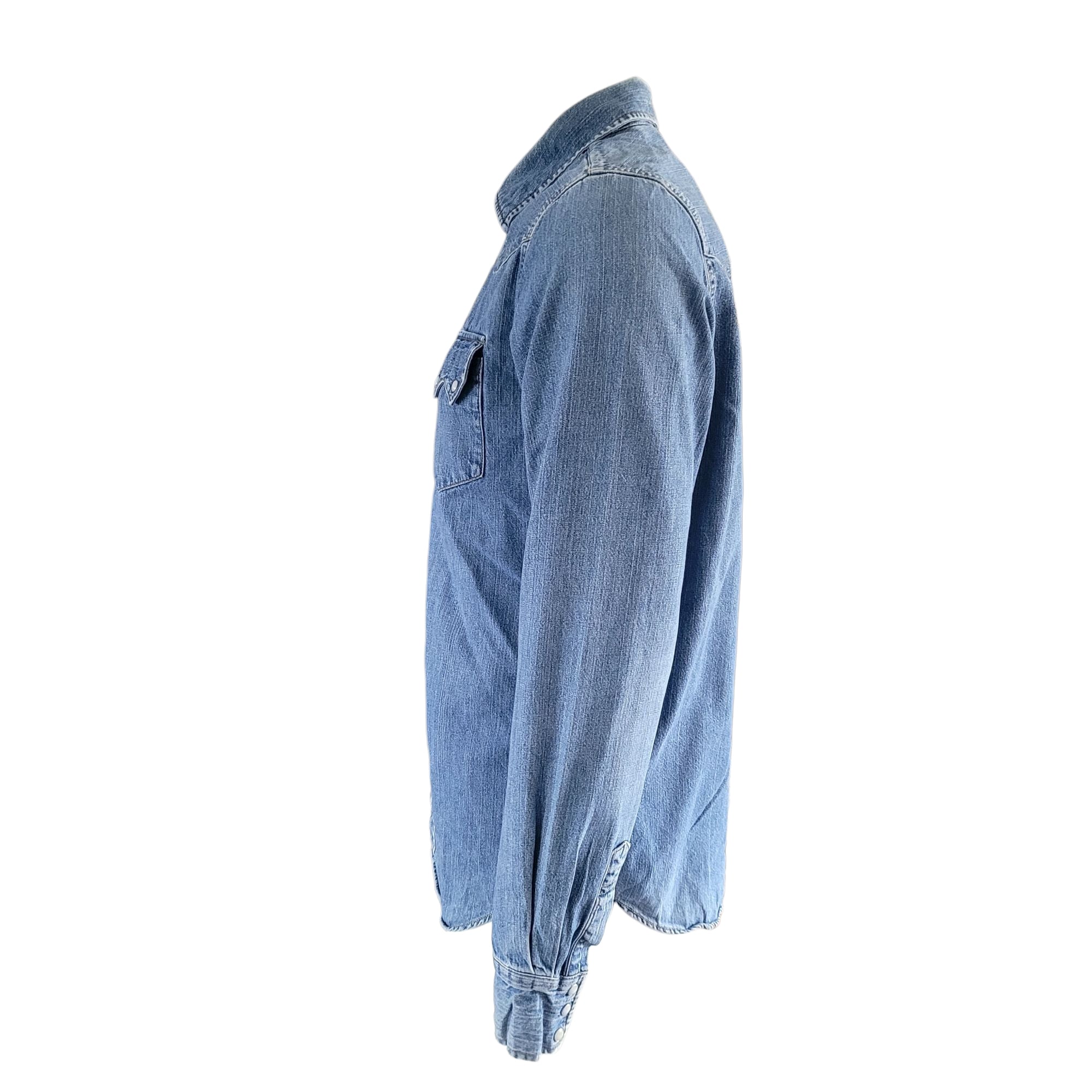 Vintage Levi's Western Denim Shirt – Size M - USASTARFASHION