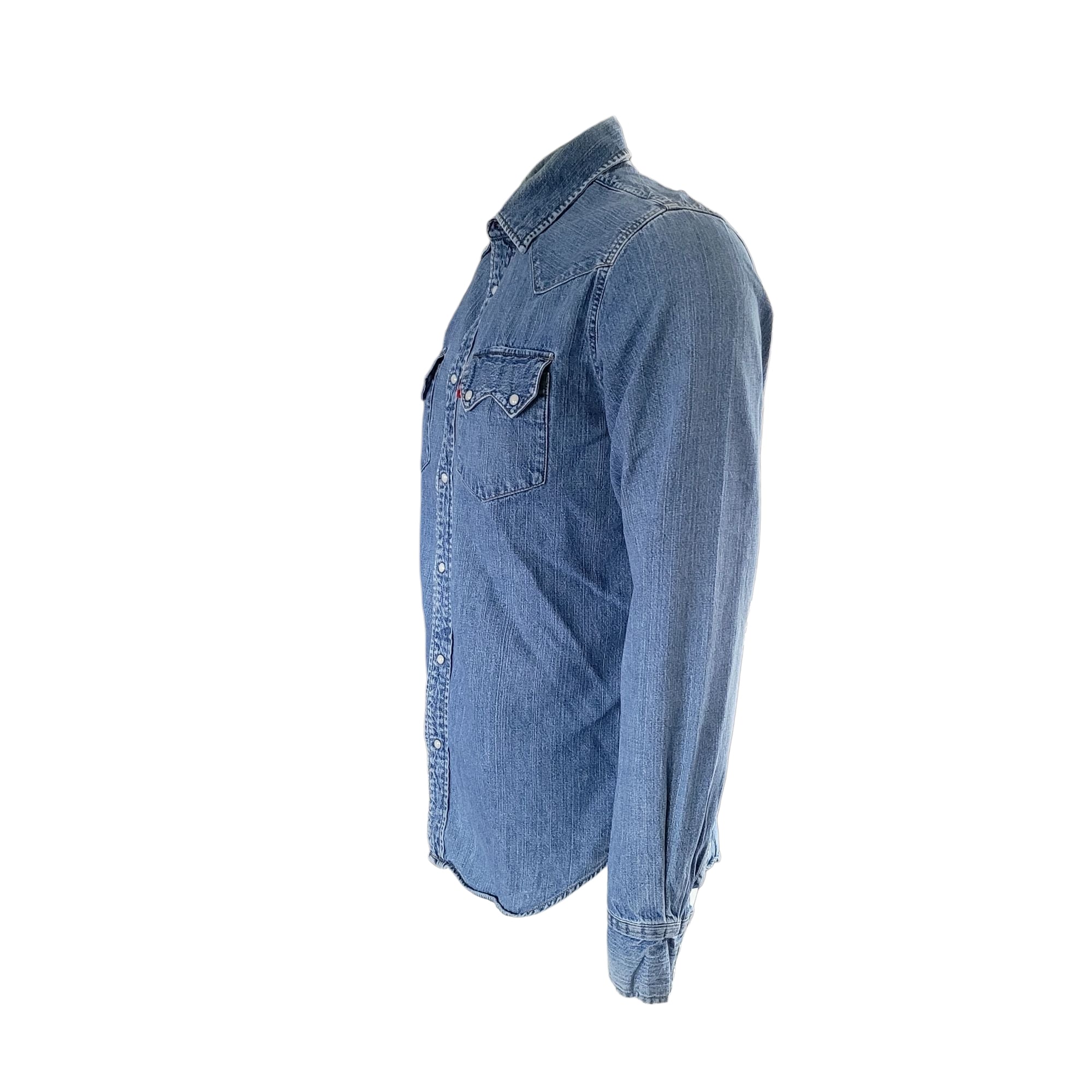 Vintage Levi's Western Denim Shirt – Size M - USASTARFASHION