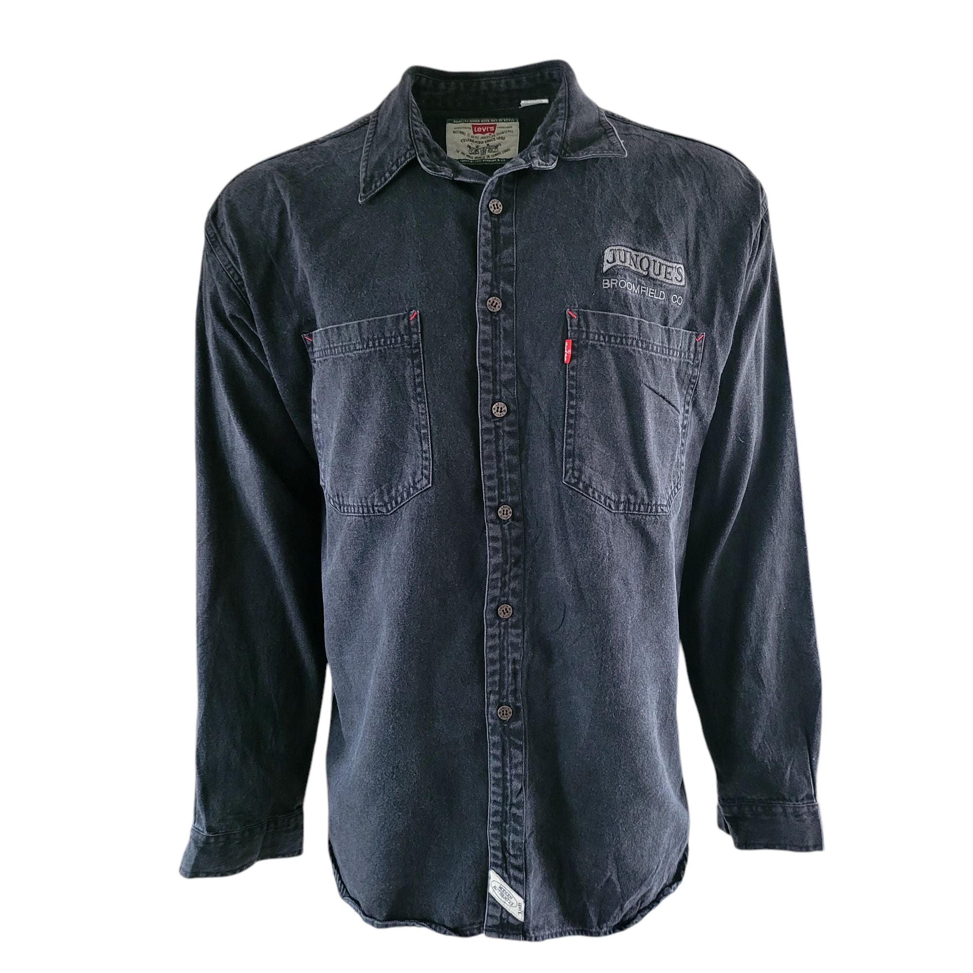 Vintage 1992 Levi’s Denim Shirt – Size L - USASTARFASHION
