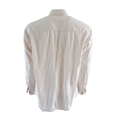 Vintage Levi’s White Western Denim Shirt – Size L - USASTARFASHION
