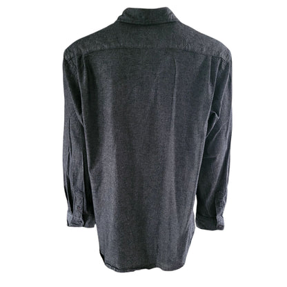 Vintage Wrangler Flex Western Shirt – Charcoal Black, XL - USASTARFASHION