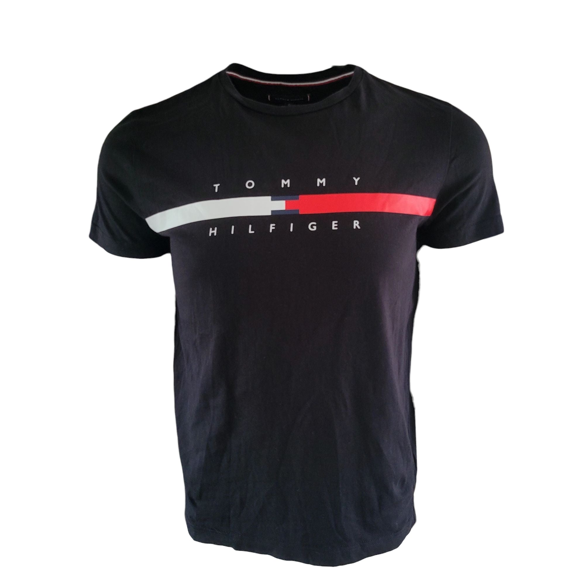 Tommy Hilfiger Organic Cotton T-Shirt – Size M - USASTARFASHION