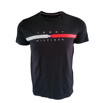 Tommy Hilfiger Organic Cotton T-Shirt – Size M - USASTARFASHION