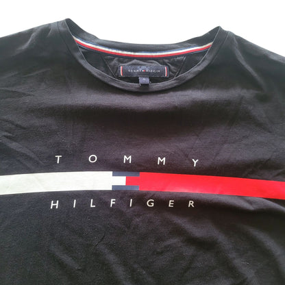 Tommy Hilfiger Organic Cotton T-Shirt – Size M - USASTARFASHION