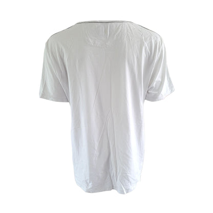 Fat Face Brazil 2014 Print T-Shirt – White, Size XXL - USASTARFASHION