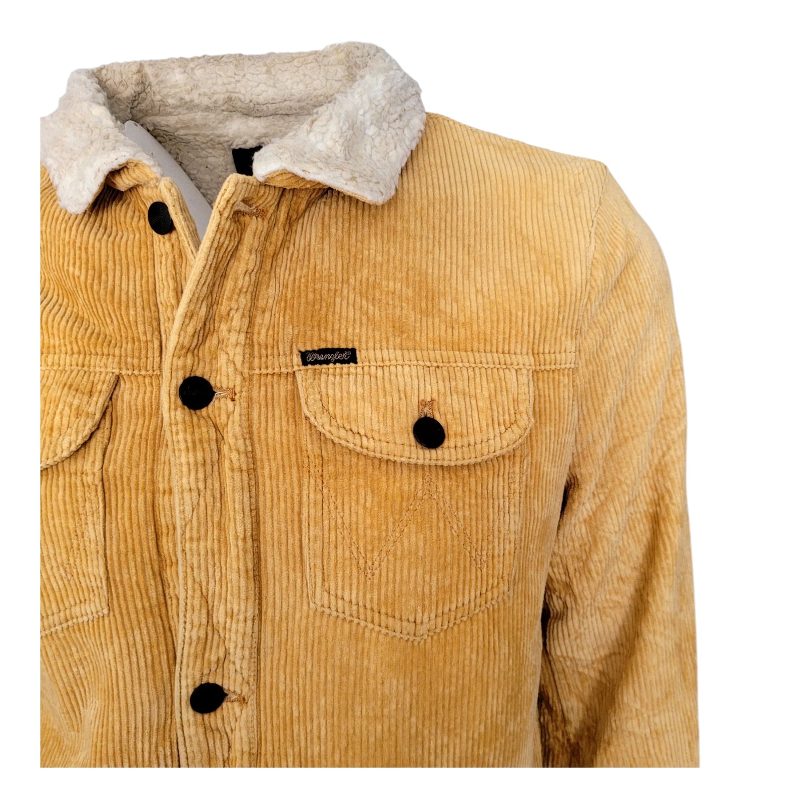 Wrangler Sherpa-Lined Corduroy Jacket – Size M