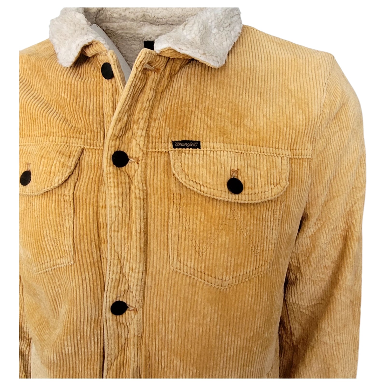Wrangler Sherpa-Lined Corduroy Jacket – Size M