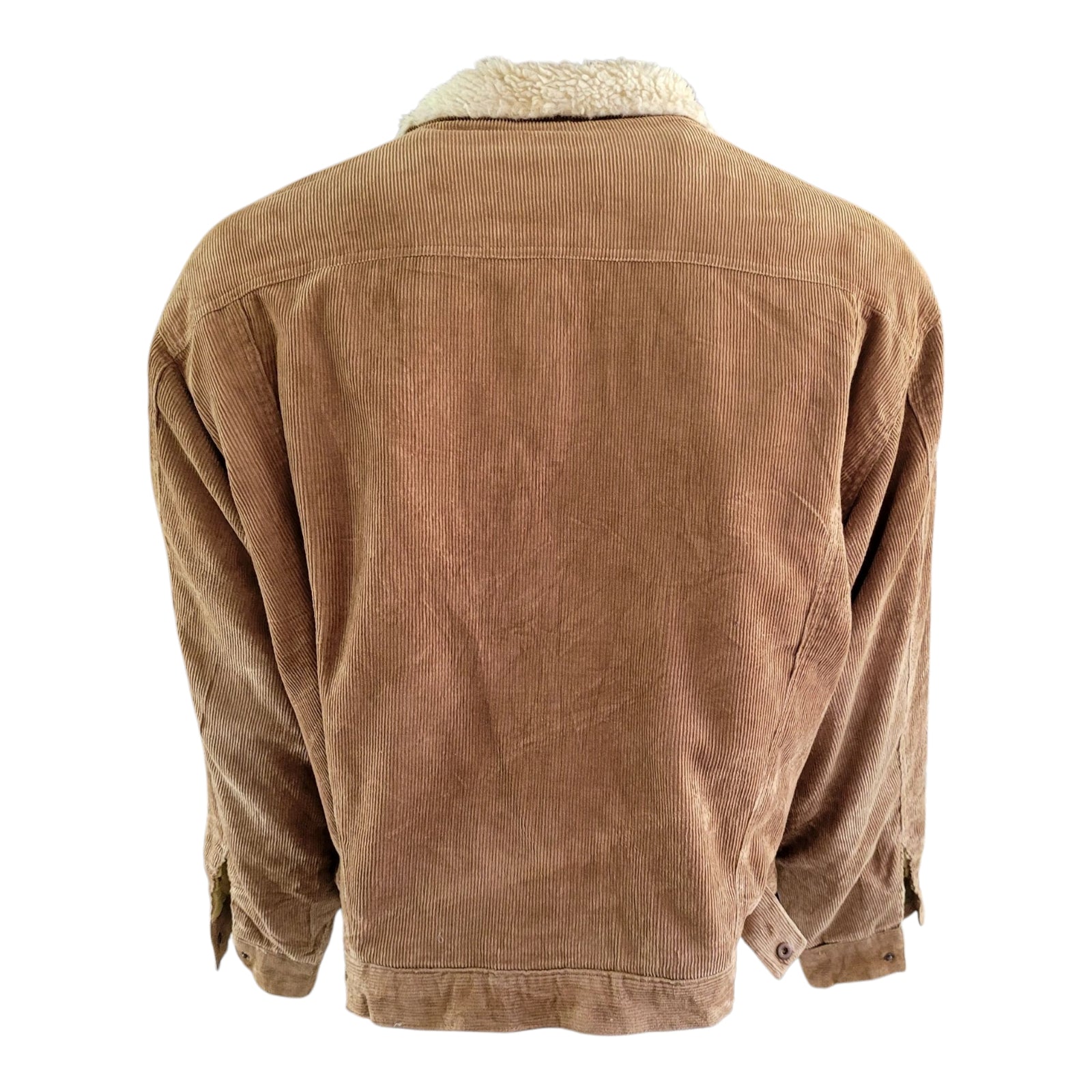 Levi’s Sherpa-Lined Corduroy Trucker Jacket – Size L