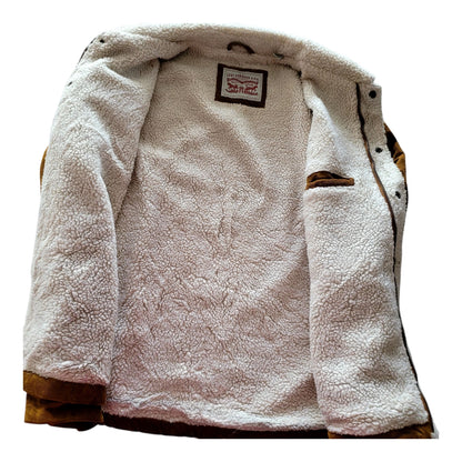 Levi’s Sherpa-Lined Corduroy Trucker Jacket – Size M