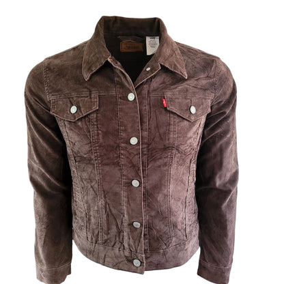 Wrangler Black Corduroy Western Jacket – Size L