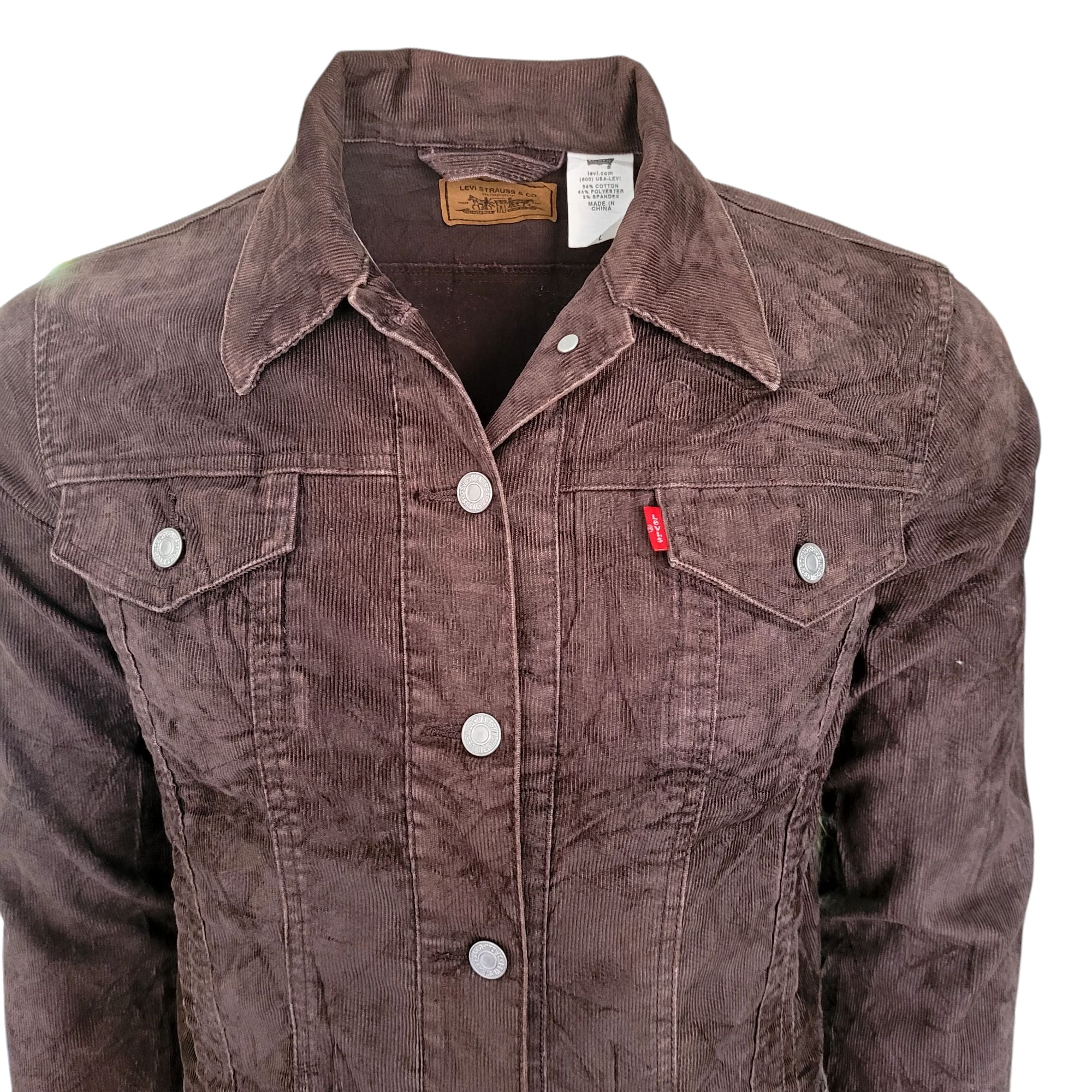 Wrangler Black Corduroy Western Jacket – Size L