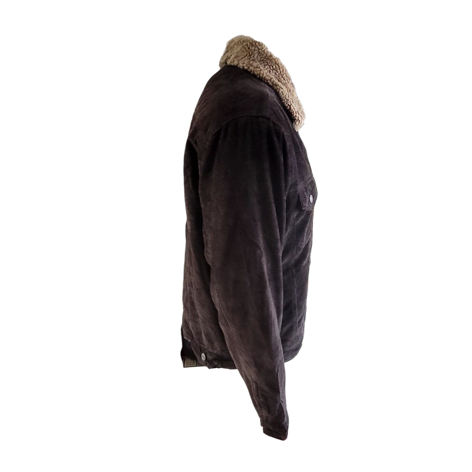 Levi’s 70520-1039 Black Corduroy Sherpa Jacket – Size L