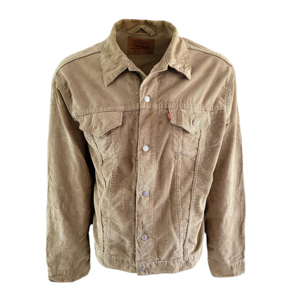 Levi’s 70515-3890 Tan Corduroy Trucker Jacket - Size 2XL