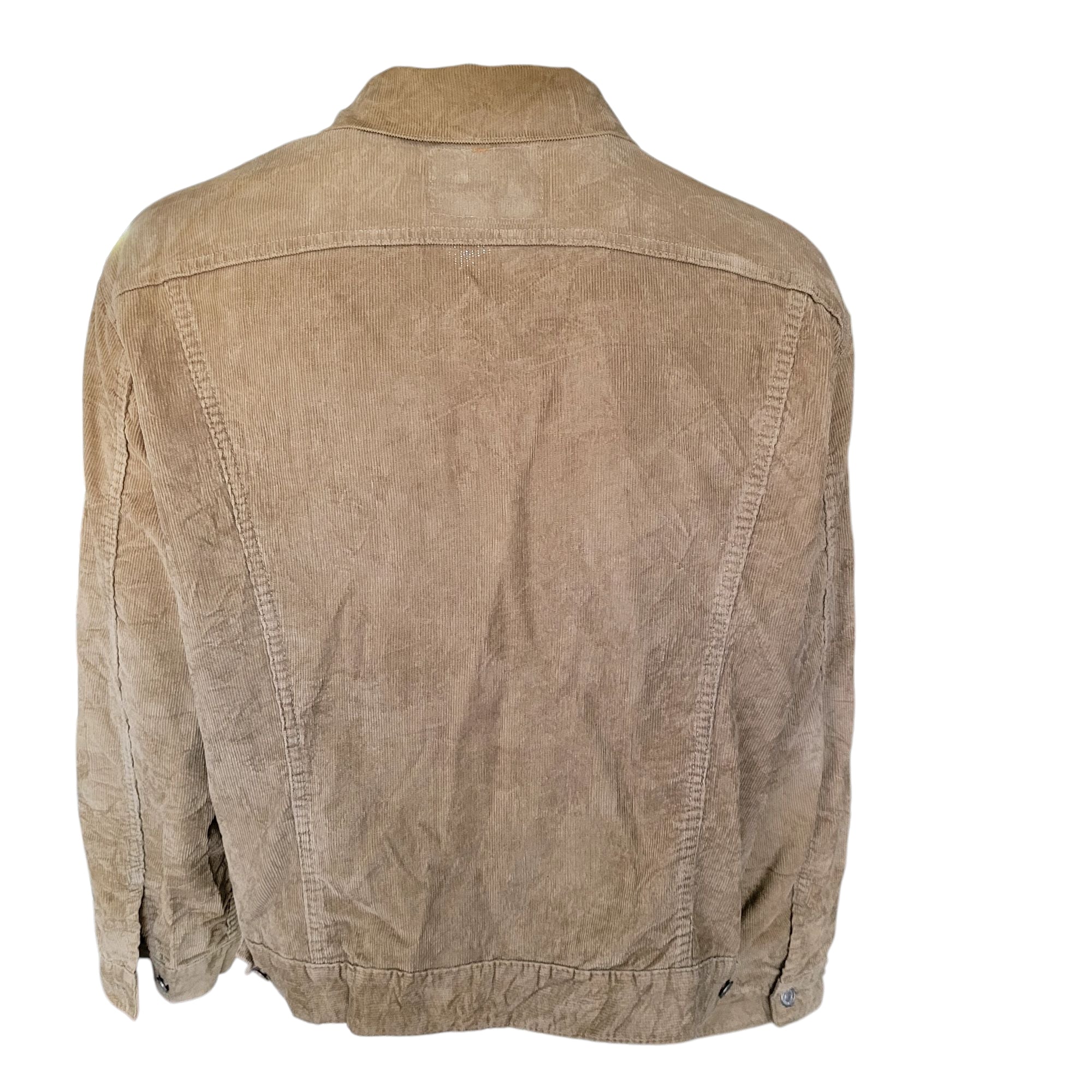 Levi’s 70515-3890 Tan Corduroy Trucker Jacket - Size 2XL