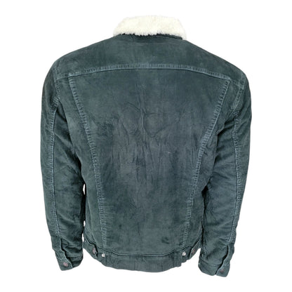 Levi's Green Corduroy Sherpa Trucker Jacket – Size M