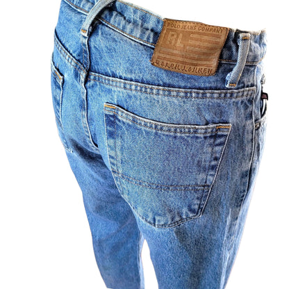 Ralph Lauren USA Flag Tab Relaxed Jeans – Size 30x32