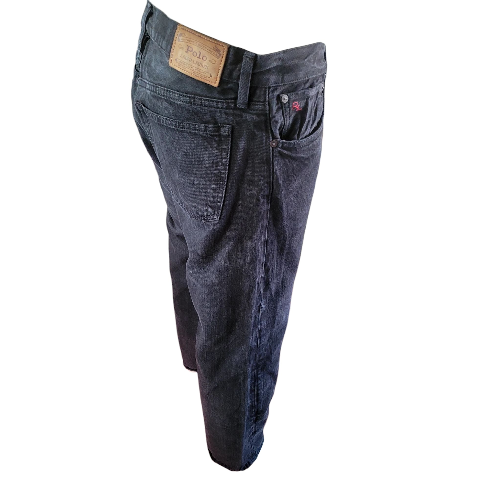Polo Ralph Lauren Dungarees – Black Wash, Size 34x30