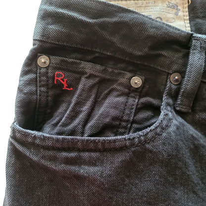 Polo Ralph Lauren Dungarees – Black Wash, Size 34x30