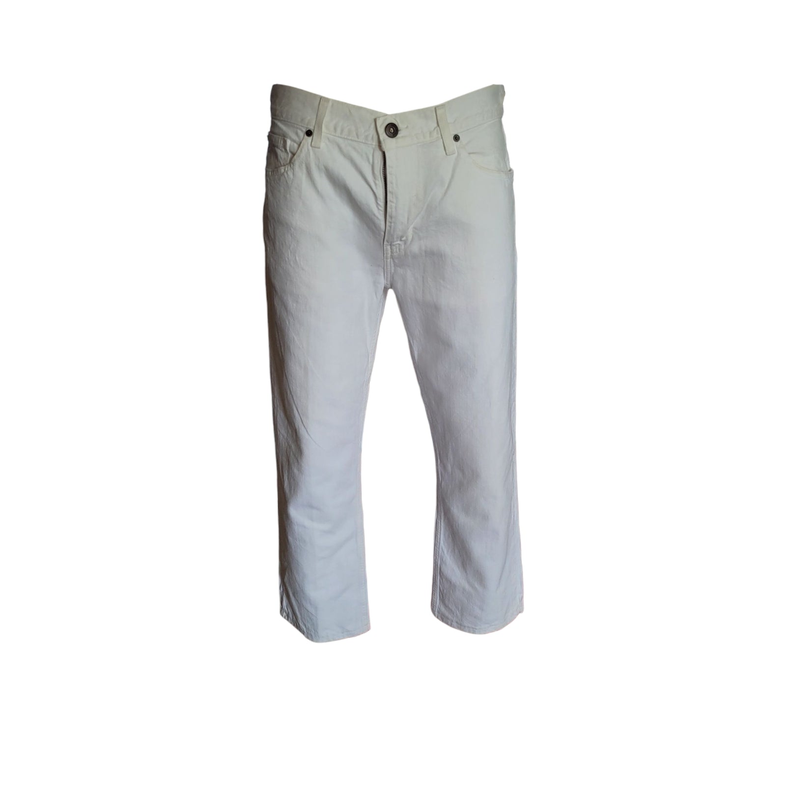 Tommy Hilfiger Men’s White Straight Fit Jeans – Size 32x30