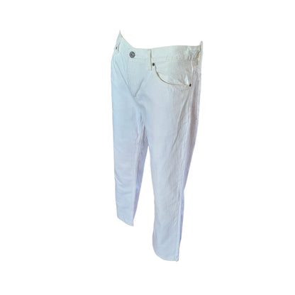 Tommy Hilfiger Men’s White Straight Fit Jeans – Size 32x30