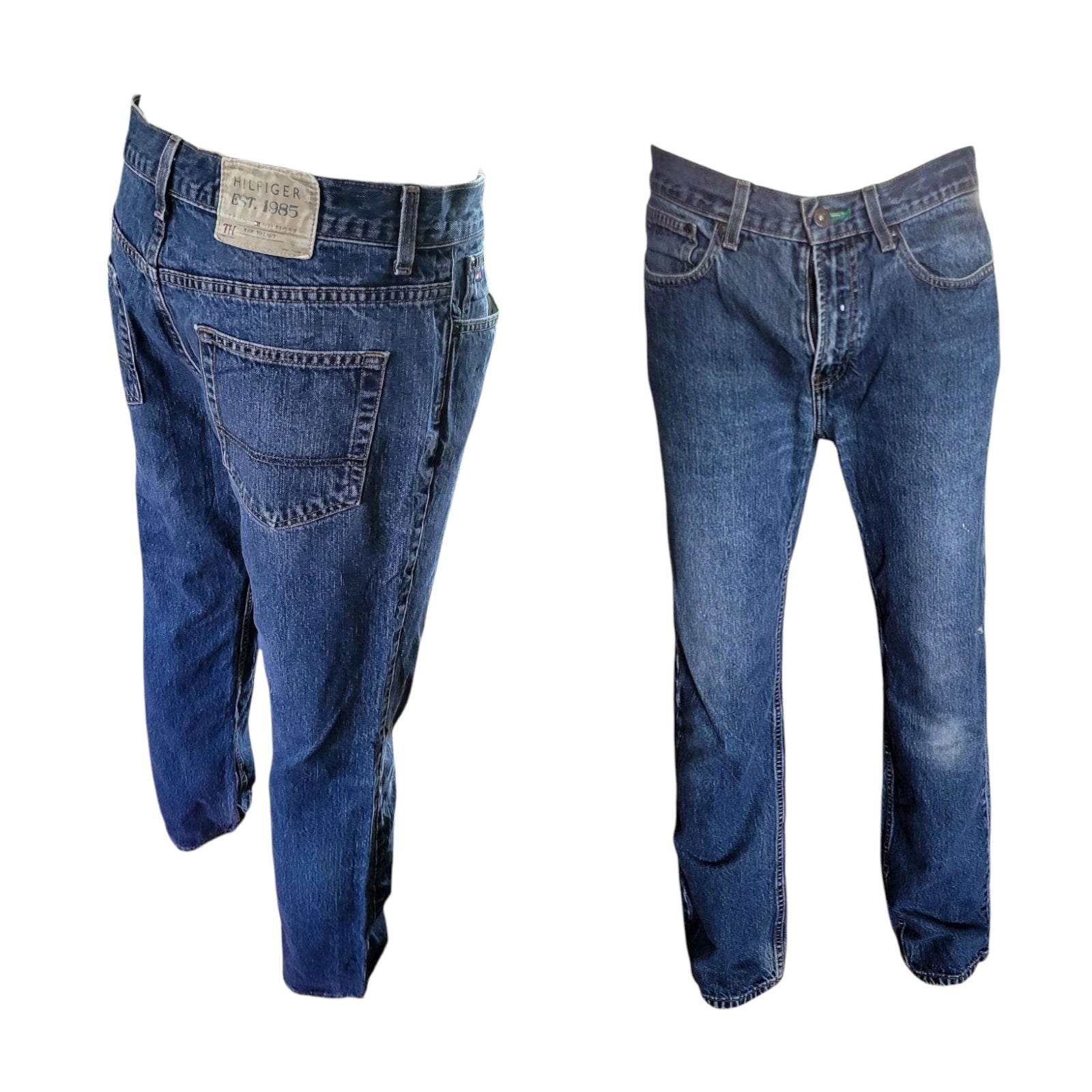 Tommy Hilfiger Men’s Blue Denim Jeans – Size 33x34