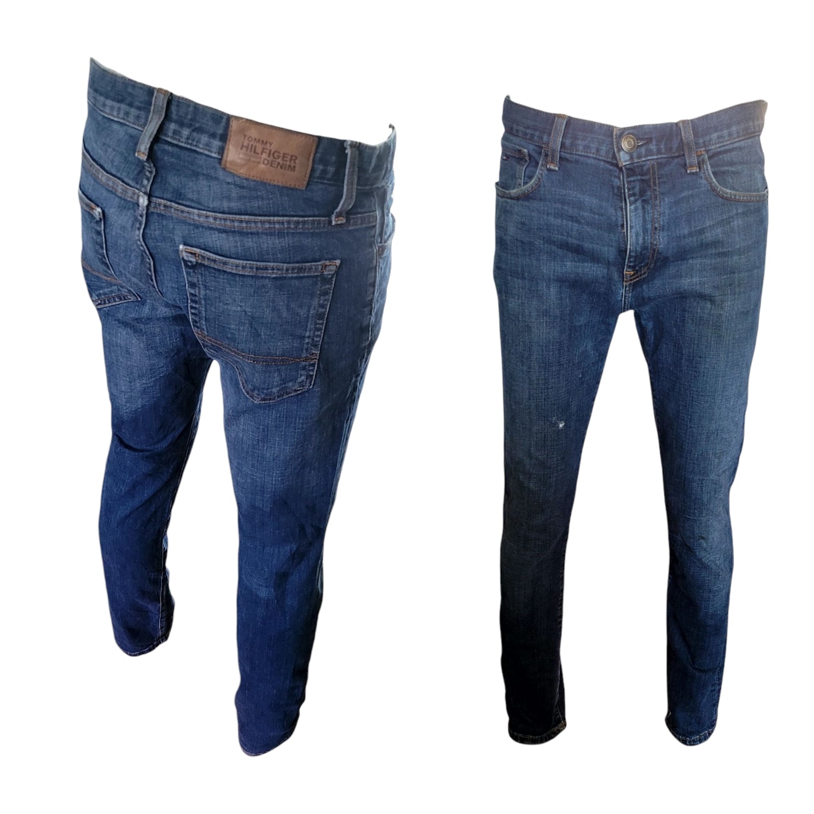 Tommy Hilfiger Men's Blue Denim Jeans - 32x32