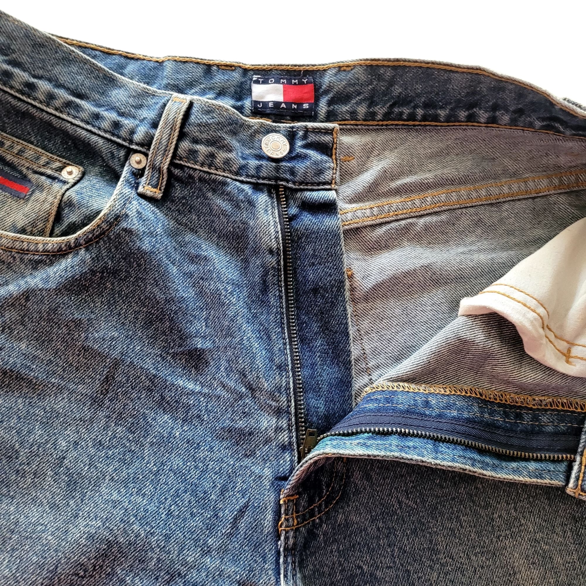 Tommy Hilfiger Men's Blue Denim Jeans – Size 31x30
