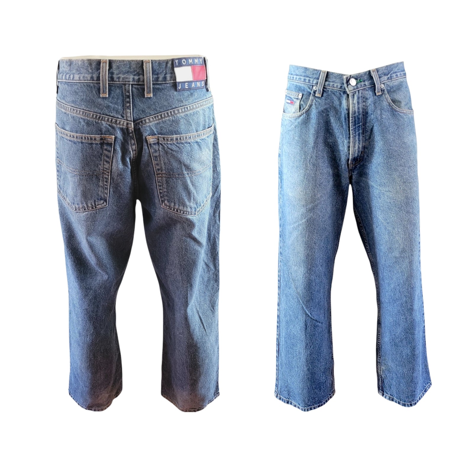 Tommy Hilfiger Men's Blue Denim Jeans – Size 31x30