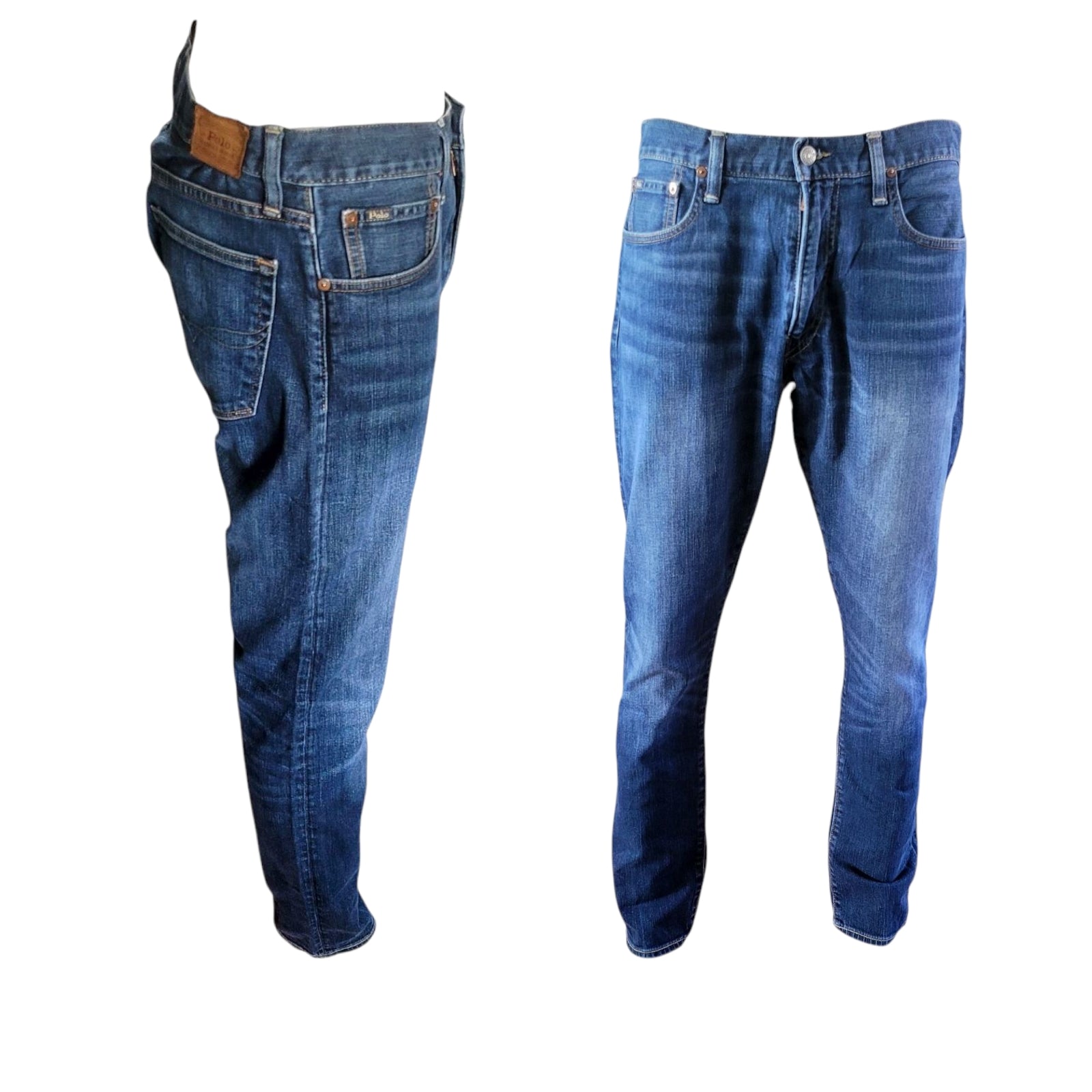 Polo Ralph Lauren Men's Blue Denim Jeans - 34x32