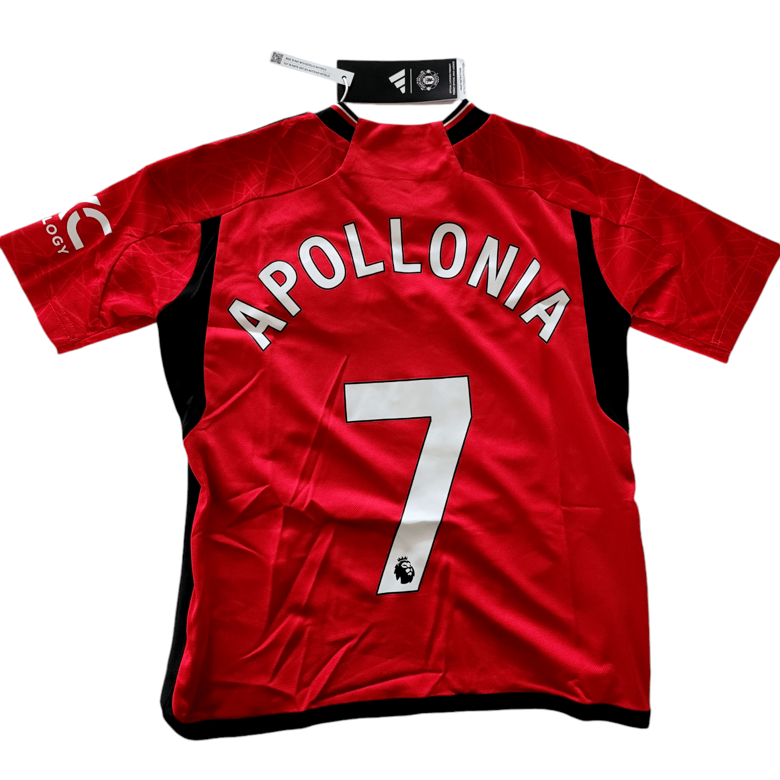 Adidas Manchester United 2023/24 Home Jersey for Kids, Size 9-10 Years, Apolloni adidas