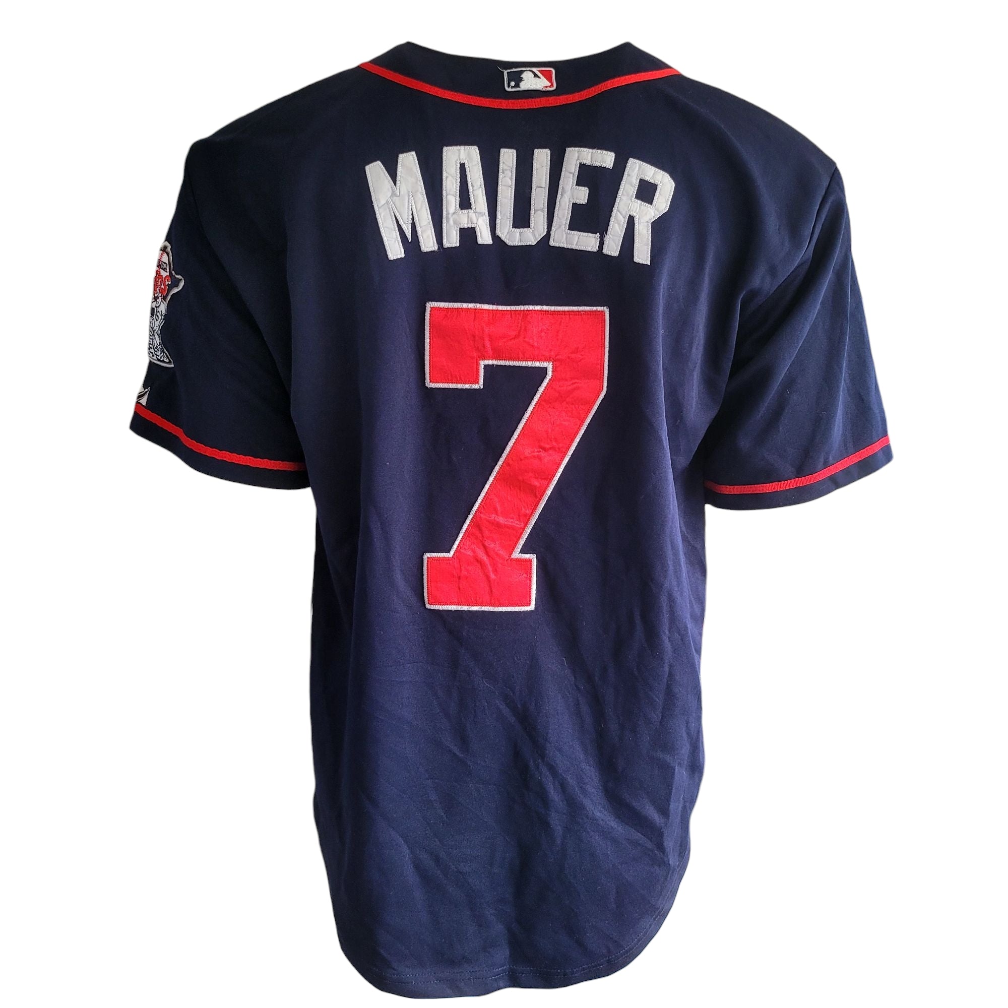 Majestic Authentic Minnesota Twins Joe Mauer Jersey - Size 48 - USASTARFASHION