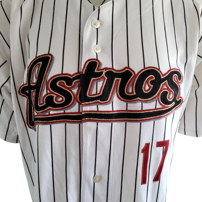 Vintage Majestic Houston Astros Lance Berkman #17 Jersey –Sz 54(XL) - USASTARFASHION