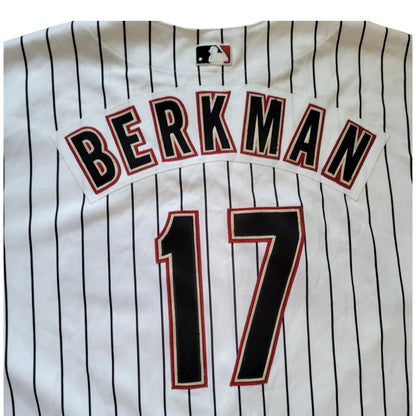 Vintage Majestic Houston Astros Lance Berkman #17 Jersey –Sz 54(XL) - USASTARFASHION