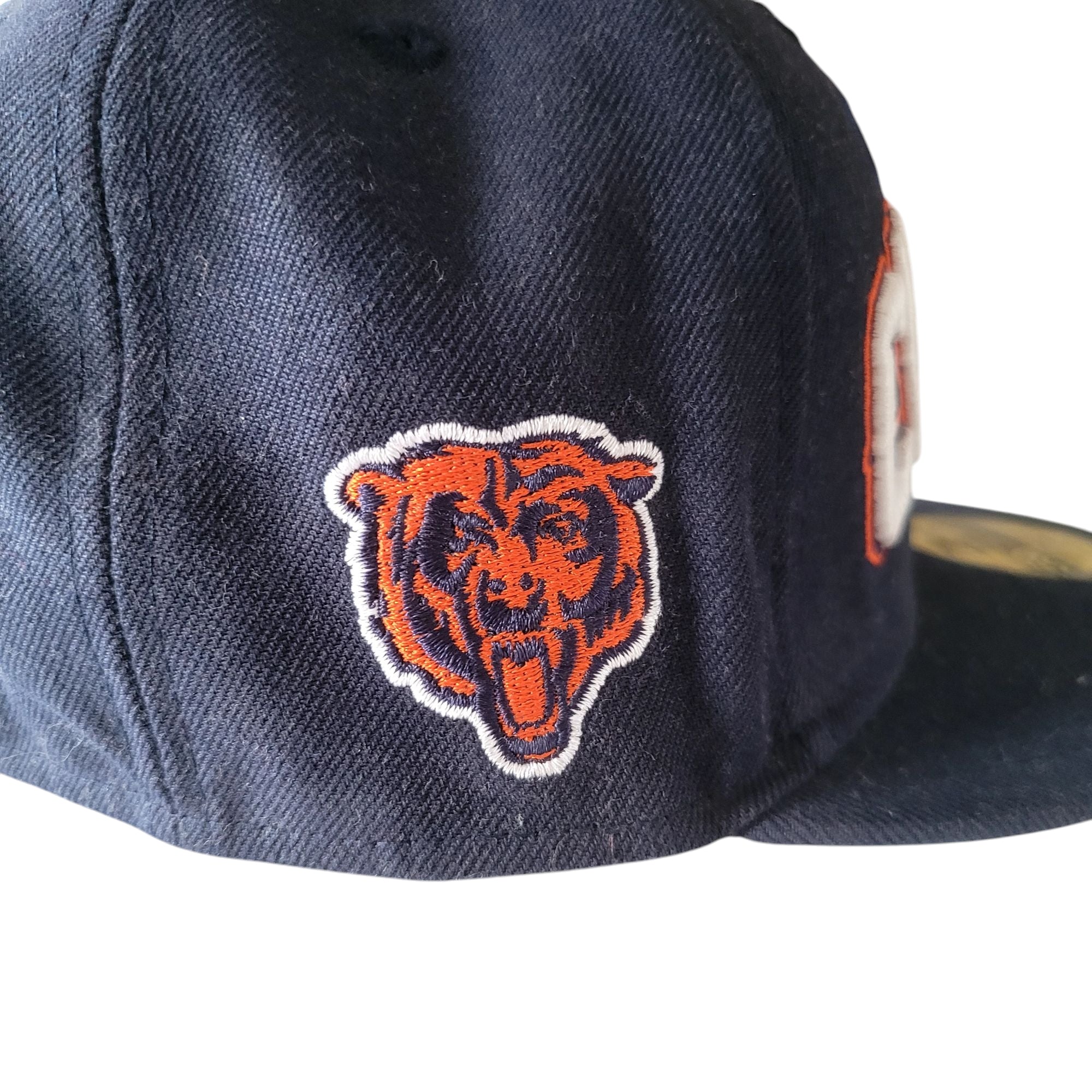 New Era 59FIFTY Chicago Bears Fitted Hat – Size 7 1/8 – NFL Navy & Orange - USASTARFASHION