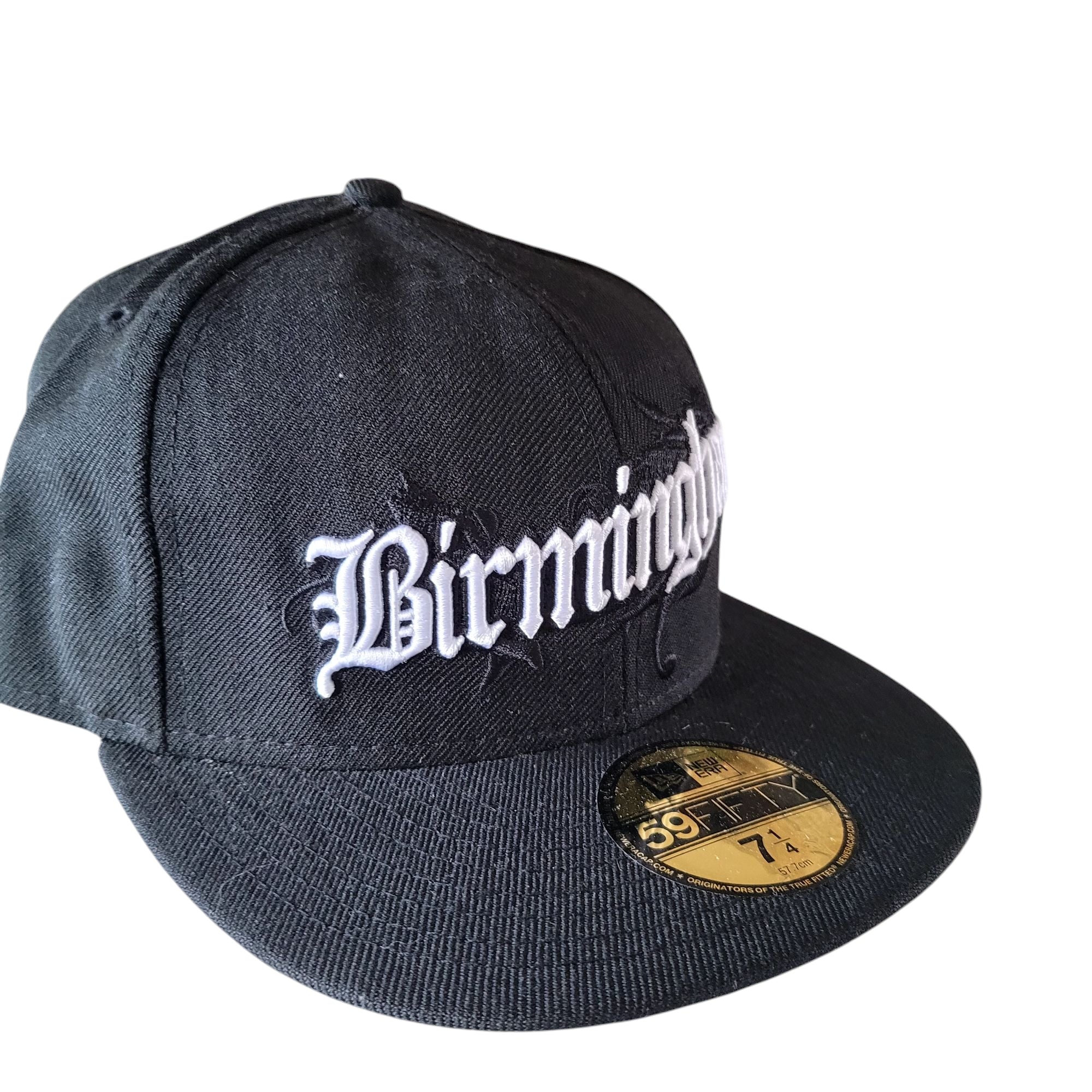 New Era 59FIFTY Birmingham Embroidered Fitted Cap - Size 7 1/4 - USASTARFASHION