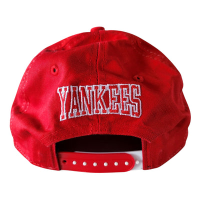 New Era 9FIFTY New York Yankees Snapback Cap - Red & White - USASTARFASHION