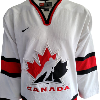 Nike Team Canada Hockey Jersey – 2002 Olympic Era – Size L - USASTARFASHION