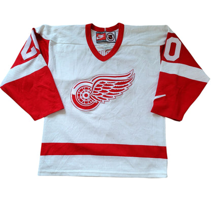 Vintage Nike Detroit Red Wings Martin Lapointe #20 Youth XL (18-20) Jersey – NHL - USASTARFASHION