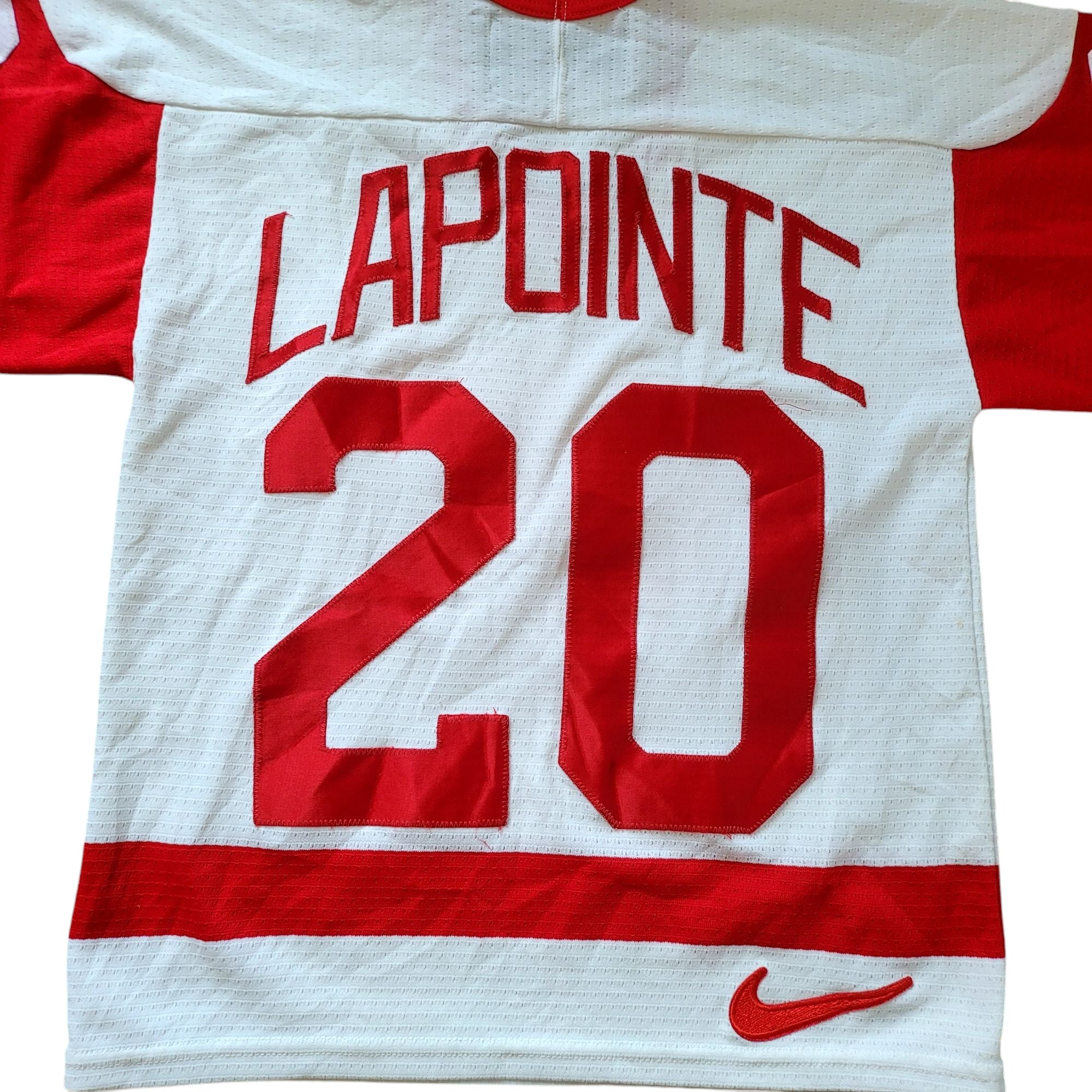 Vintage Nike Detroit Red Wings Martin Lapointe #20 Youth XL (18-20) Jersey – NHL - USASTARFASHION