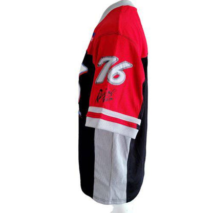 Vintage Moto Racing Jersey - Red and Black Sz S - USASTARFASHION