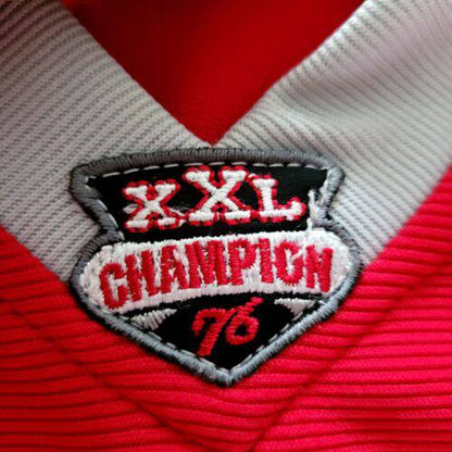 Vintage Moto Racing Jersey - Red and Black Sz S - USASTARFASHION