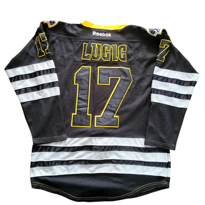 Reebok CCM Boston Bruins Milan Lucic #17 NHL Authentic Vintage Jersey - Size 50 - USASTARFASHION