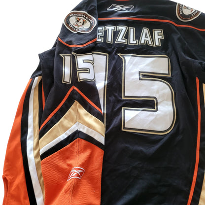 Vintage Reebok NHL Ryan Getzlaf #15 Anaheim Ducks Jersey Sz L - USASTARFASHION