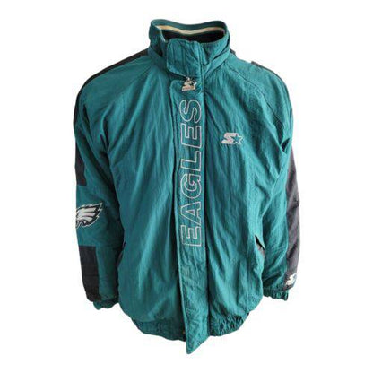 STARTER PRO LINE NFL Mens Philadelphia Eagles Jacket, Green Large Starter