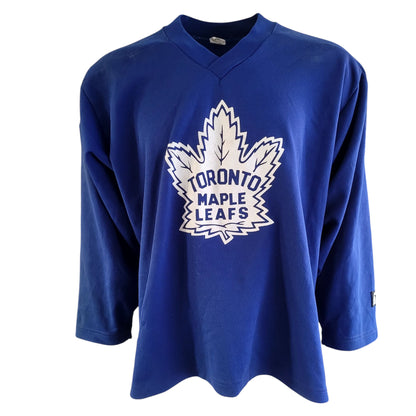 Starter Toronto Maple Leafs Practice Jersey - Size Large - Made in Canada - USASTARFASHION