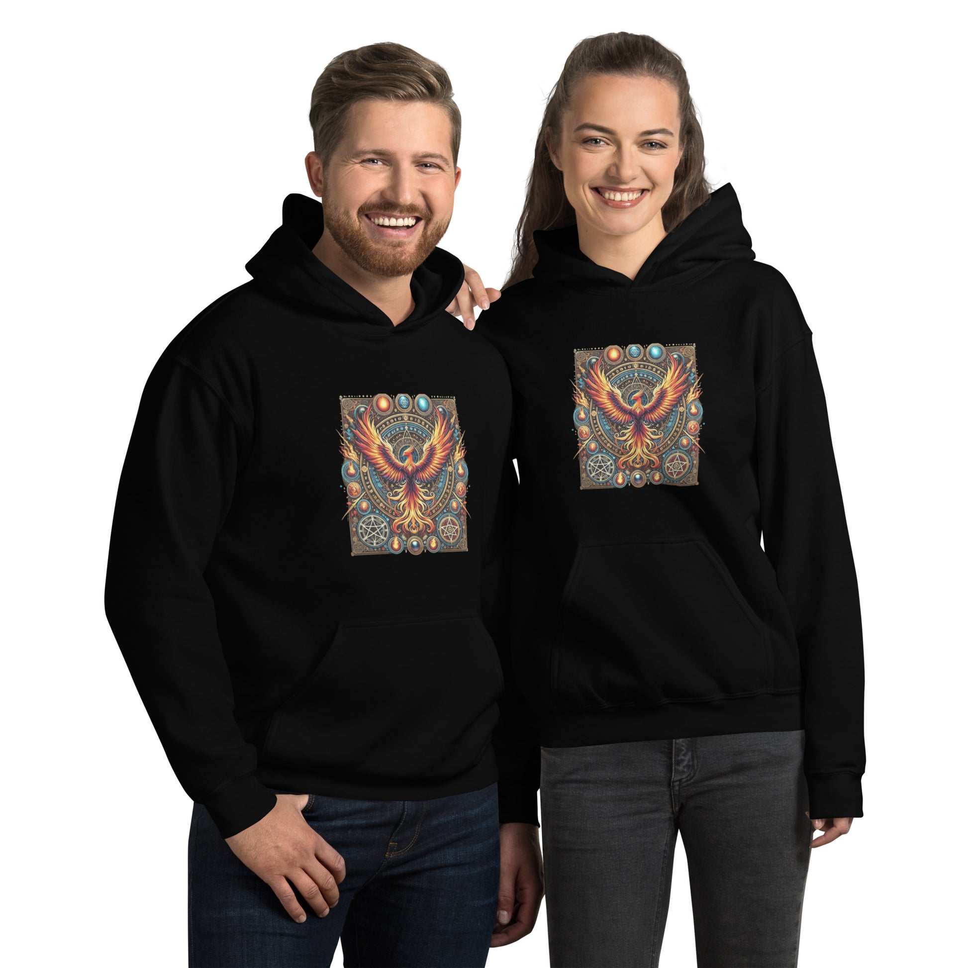 Cozy Unisex Hoodie with Double-Lined Hood, Front Pouch Pocket & Soft Touch Fabric, Sizes S-5XL - USASTARFASHION