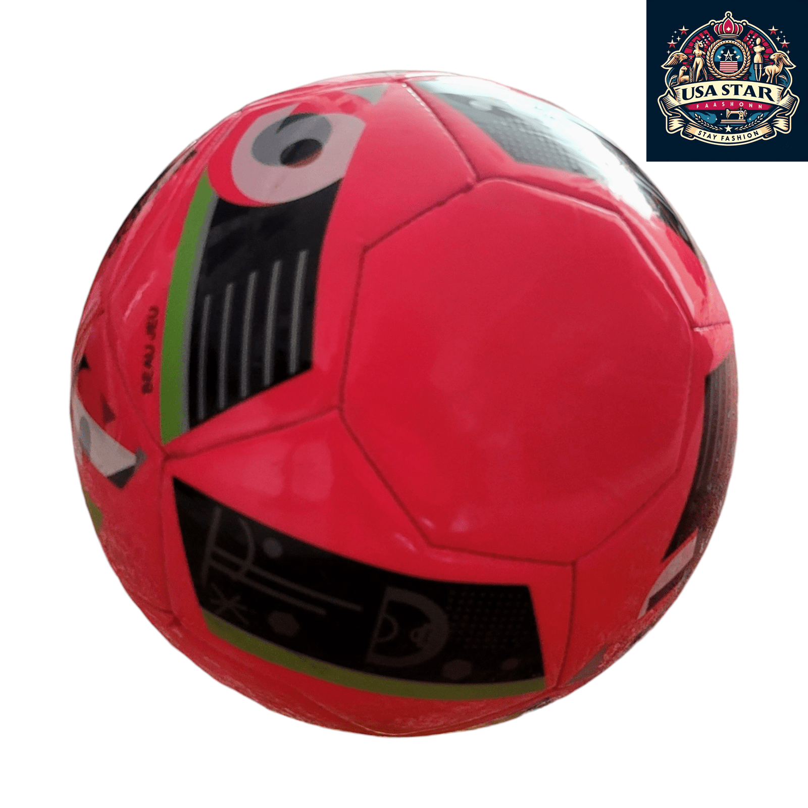 Adidas UEFA Euro 2016 Football Glider Beau Jeu Replica Size 5 Pink Winter Match Ball USASTARFASHION