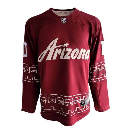 Arizona Coyotes Jersey - Fanatics Breakaway, Hasel #10, Men's Medium, Maroon