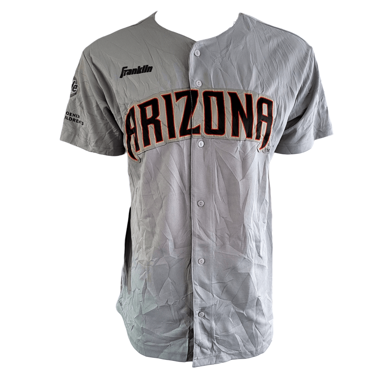 Arizona D-Backs Coach Jersey - Adult Large, Official MLB Licensed, 100% Polyester, Grade A Condition