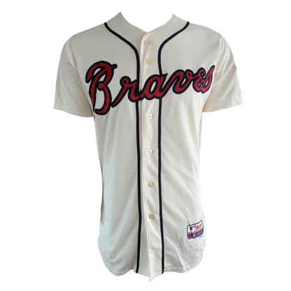 Atlanta Braves Jersey - Authentic Majestic Cool Base - Size 40 - Grade A - Made in USA - USASTARFASHION